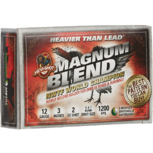 500rds of HEVI-Shot® Magnum Blend 12 Gauge Shotshells