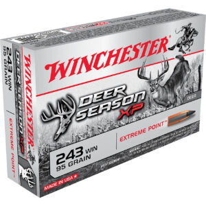 Winchester Deer Season XP .243 Winchester 95-Grain Rifle Ammunition 500rds