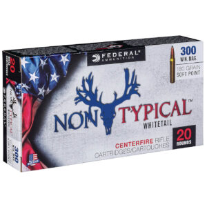 Federal Premium .300 Win 180-Grain Nontypical Rifle Ammunition 500rds