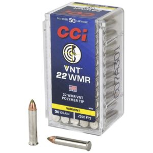 CCI 22 WMR AMMO 30 GR VARMINT TIPPED – 969CC