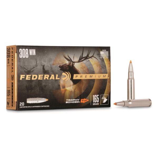 Federal Premium, .308 Win., TBT, 165 Grain