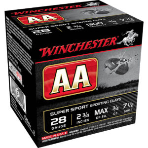 500rds of Winchester AA Sporting Clays 28 Gauge Shotshells