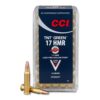 500rds of CCI 17 HMR Ammo 16 Grain Speer TNT Green Hollow Point Lead-Free