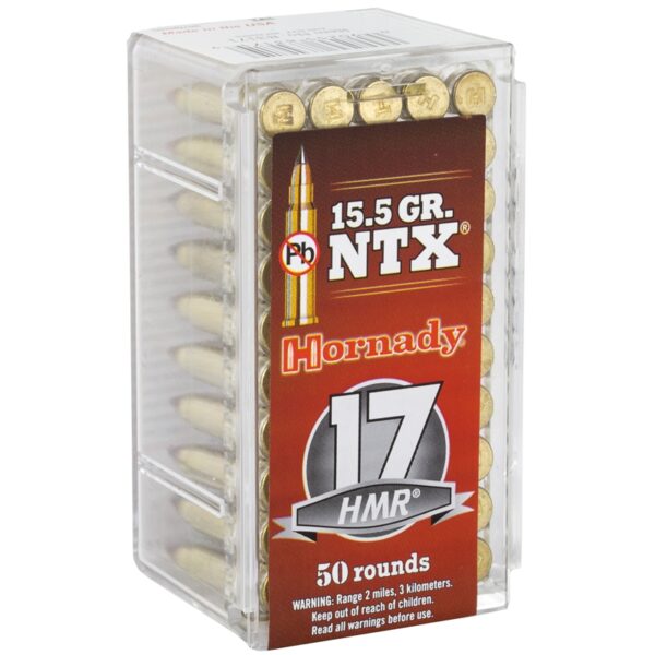 500rds of Hornady Varmint Express 17 HMR Ammo 15.5 Grain NTX