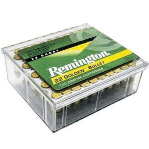 500rds of Remington Golden Bullet 22 Short Ammo High Velocity 29 Grain Lead Round Nose