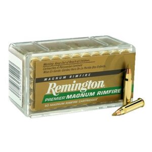 500rds of Remington Premier 17 HMR Ammo 17 Grain Accutip-V Boat Tail