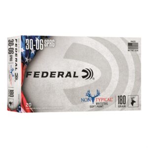 Federal Non-Typical, .30-06 Springfield, SP, 180 Grain Of 500 Rounds