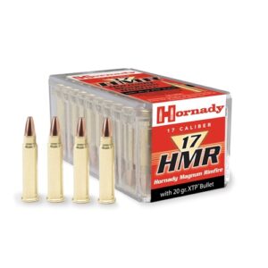 500rds of Hornady Varmint Express 17 Hornady Magnum Rimfire (HMR) Ammo 20 Grain XTP Jacketed Hollow Point