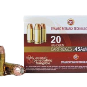 DRT 45 AUTO AMMUNITION TERMINAL SHOCK