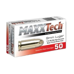 MAXXTECH 9MM AMMUNITION