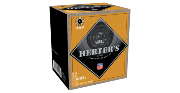 500rds of Herter’s Target Rimfire Ammo