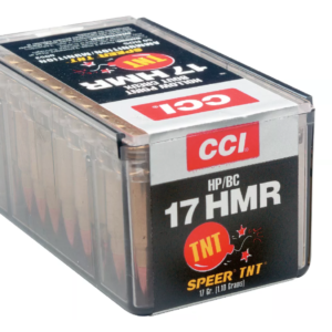 500rds of CCI TNT 17 HMR Rimfire Ammo