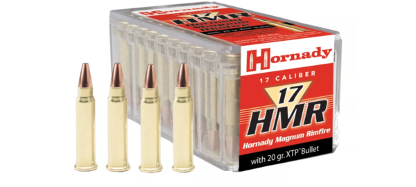 500rds of Hornady .17 HMR 20gr XTP Rimfire Ammo