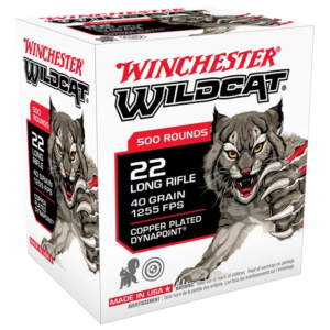 500rds of Winchester Wildcat Rimfire Ammo