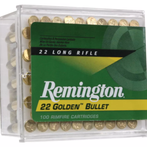 500rs of Remington Golden Bullet .22 LR Rimfire Ammo – Round Nose