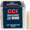 500rds of CCI Maxi-Mag Rimfire Ammo – .22 WMR – 40 Grain