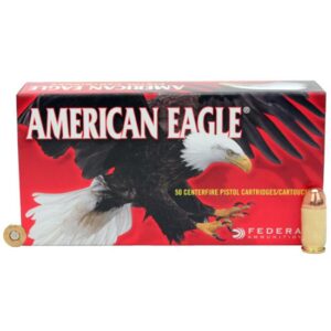 Federal Premium Centerfire Handgun Ammunition .45 ACP 230 grain 890 ft/s Full Metal Jacket Brass Cased