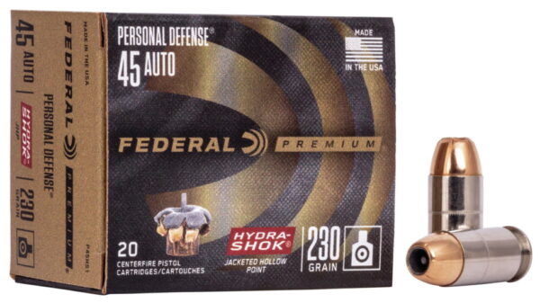 Federal Premium Centerfire Handgun Ammunition .45 ACP 230 grain