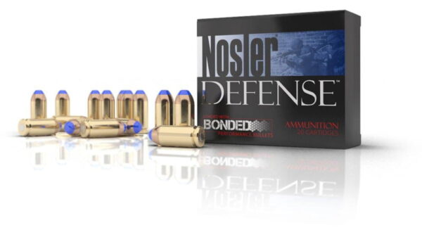 Nosler Defense Handgun 10mm 200gr JHP Brass