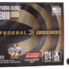 Federal Premium Centerfire Handgun Ammunition 9mm Luger 124 grain