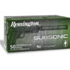 Remington Subsonic 9mm Luger 147 Grain