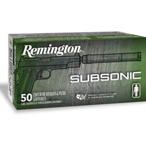 Remington Subsonic 9mm Luger 147 Grain