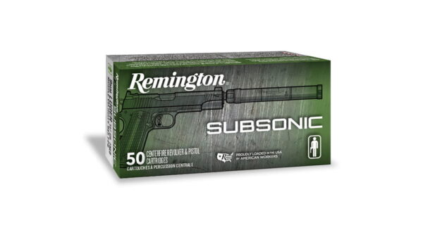 Remington Subsonic 9mm Luger 147 Grain