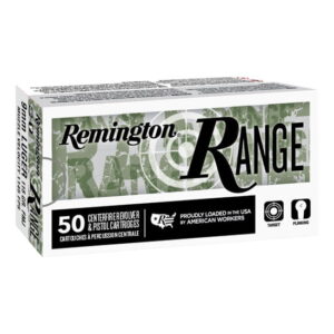 Remington Range 9mm Luger 115 Grain Full Metal Jacket