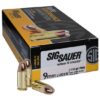 Sig Sauer Elite Ball 9mm Luger 115 grain Full Metal Jacket