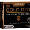 Speer Gold Dot 10mm Auto 200 grain Gold Dot Hollow Point