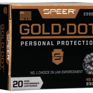 Speer Gold Dot .45 ACP 230 grain Gold Dot Hollow Point