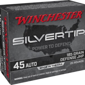 Winchester SUPER-X HANDGUN .45 ACP 185 grain Silvertip Jacketed Hollow Point