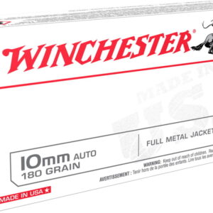 Winchester USA WHITE BOX 10mm Auto 180 grain Full Metal Jacket