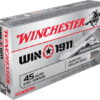 Winchester WIN1911 .45 ACP 230 grain Jacketed Hollow Point