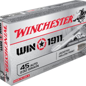 Winchester WIN1911 .45 ACP 230 grain Jacketed Hollow Point